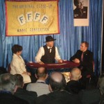 Richard performs at Fechter's Finger Flicking Frolic, assisted by Trixie Bond and Boris Wild.