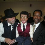 Richard with Mike Robinson and friend