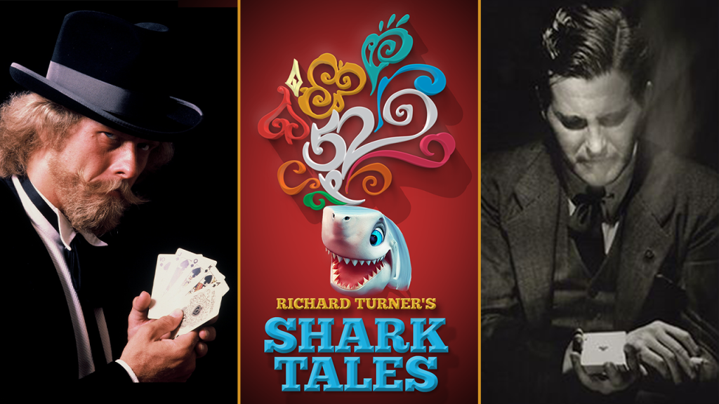 Richard Turner's Shark Tales podcast photos and logo